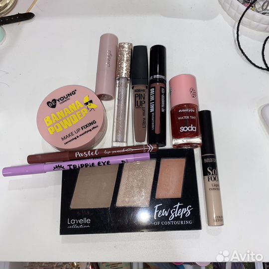 Набор косметики пакетом бу