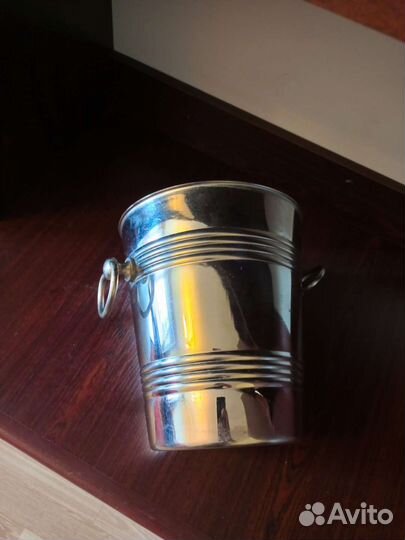 Ведро для льда, шампанского СССР Мельхиор