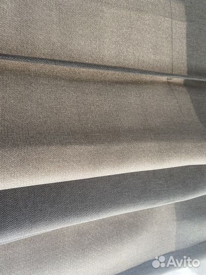 Римская штора с карнизом