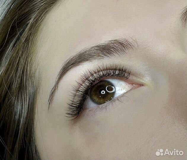 Наращивание ресниц модель