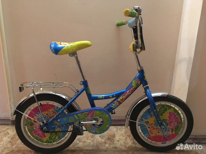 Новый детский велосипед