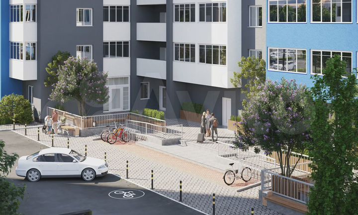 2-к. квартира, 38,1 м², 7/25 эт.