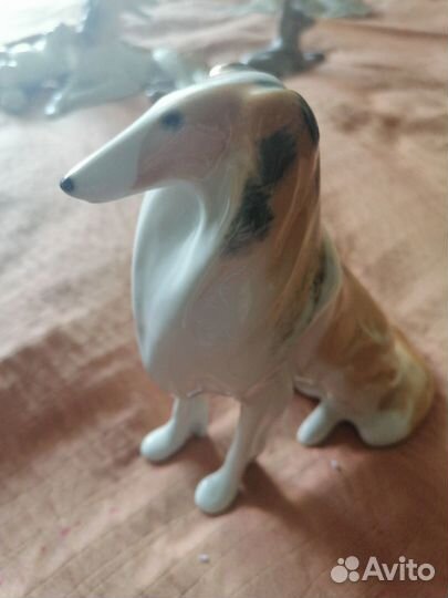 Собака колли статуэтка