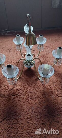 Люстра потолочная бу