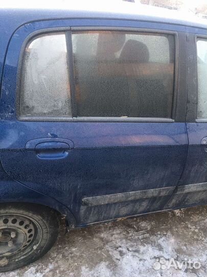 Дверь задняя правая hyundai getz