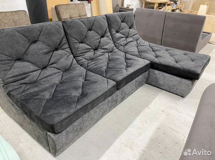 Большой угловой диван / диван раскладной