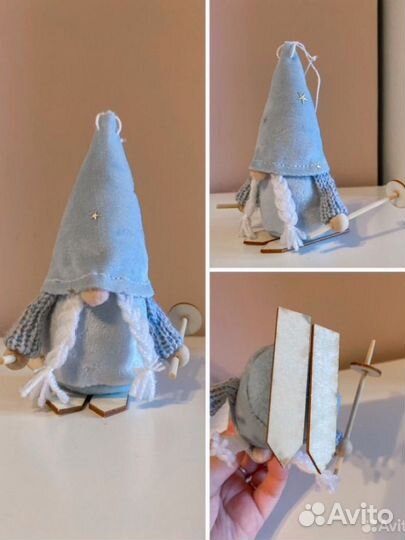 Новогодний декор новый гномики