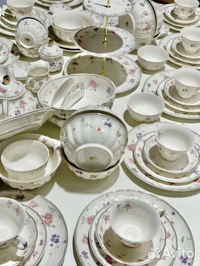 Столовый сервиз Флориана (Вьюн) 12 персон 103 пред