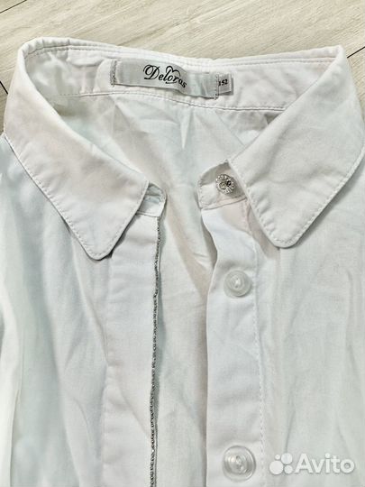 Блузки школьные 140-146-152