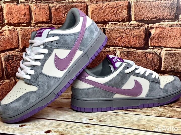 Кроссовки Nike Sb Dunk фиолетовые