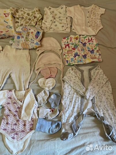 Одежда для новорожденный девочки 56-62