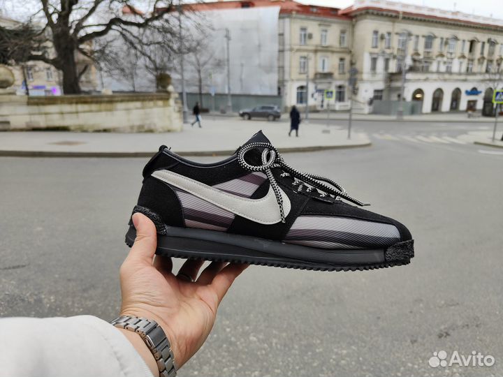 Кроссовки Nike Cortez Union чёрные