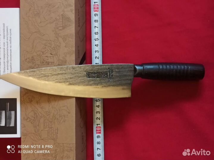Кованый шеф нож 