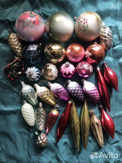 Елочные игрушки СССР