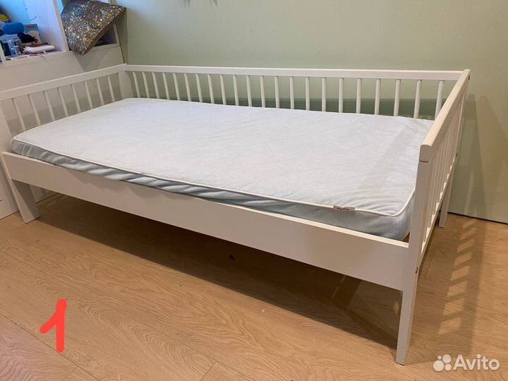 Кровать IKEA гулливер (с матрасом)