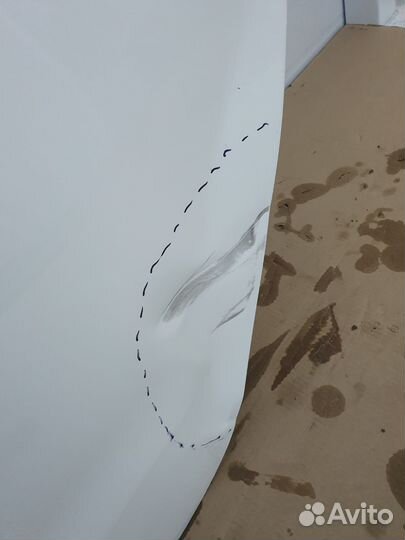 Дверь задняя левая kia rio 3 хэтчбек