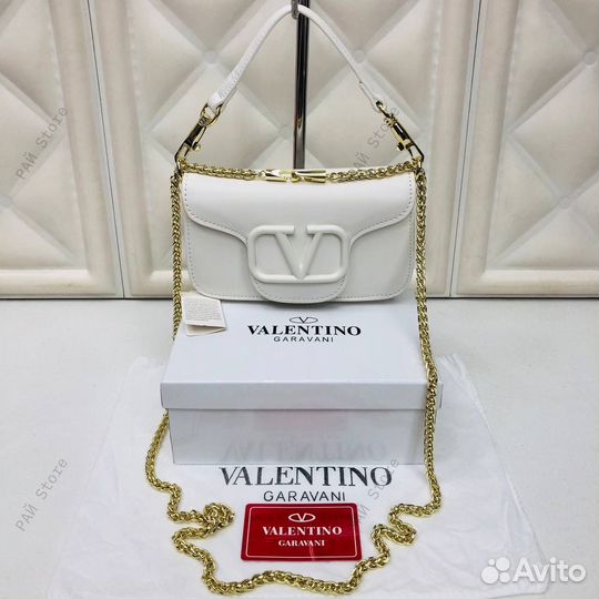 Женская сумка valentino в красивых цветах/экокожа