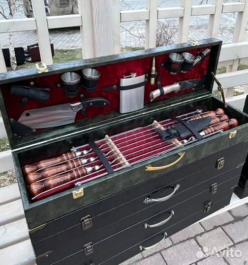 Шашлычный подарочный набор