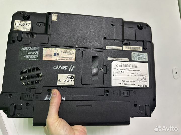 Ноутбук Toshiba Satellite 3 гб Озу 2 ядра