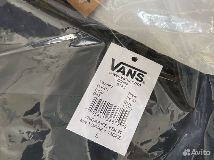 Vans Torrey Coach Jacket Black (L)