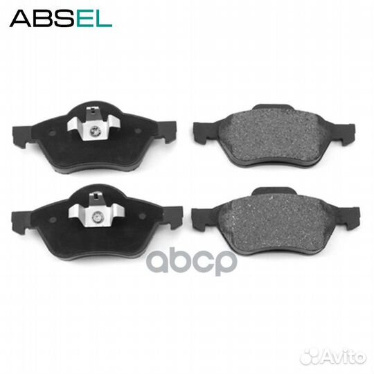 Колодки тормозные передние rn420017 absel