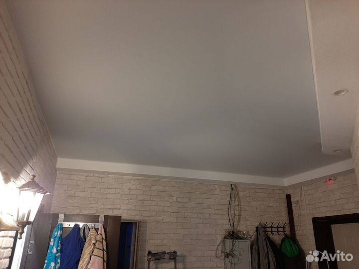 Натяжные потолки ткань