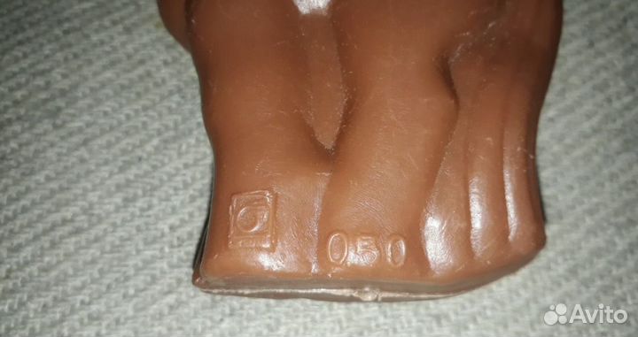 Пластмассовая игрушка СССР Лошадка Охтален 11 см