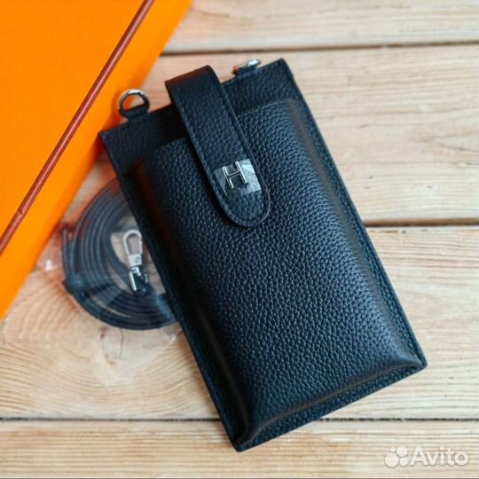 Сумка женская телефон Hermes