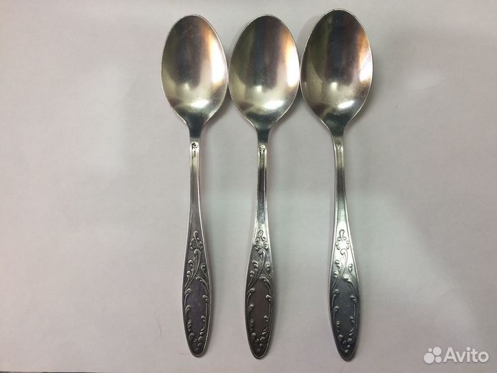 Мельхиоровые ложки, вилки СССР