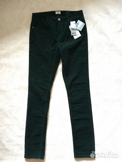 Брюки-джинсы S.Oliver Германия вельветовые зеленые