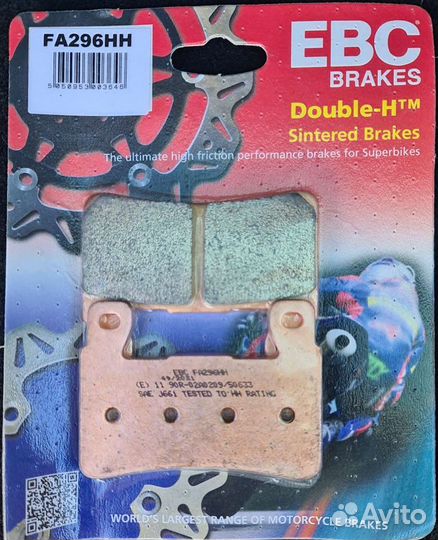 Тормозные колодки EBC fa409hh для Harley Davidson