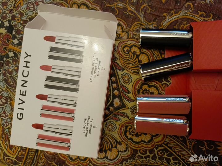 Givenchy помада набор