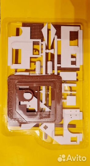 Белый дом для макета 1:87 H0 16.5 мм