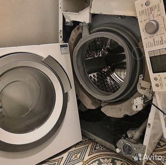 Ремонт стиральных машин, бойлеров на дому