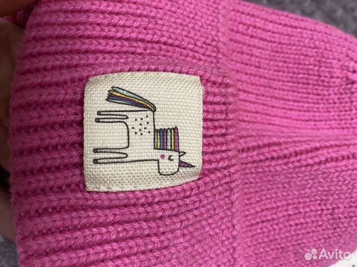 Шапка зимняя для девочки 48 50 новая