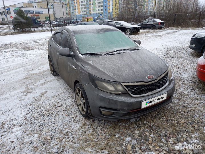 Kia Rio 1.6 МТ, 2015, 185 867 км
