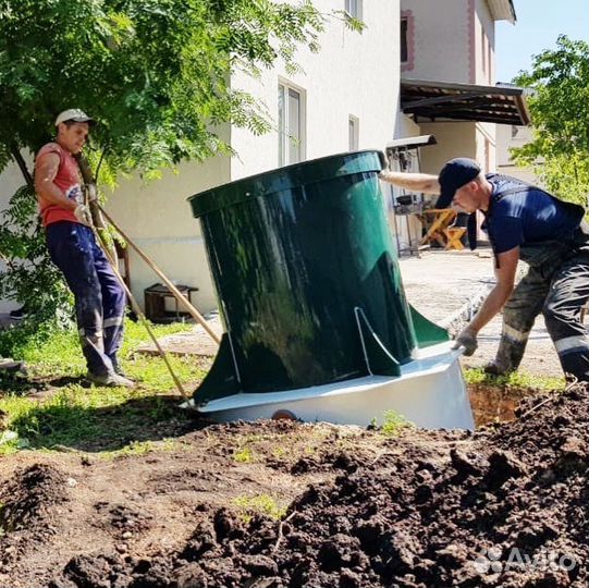 Септик под ключ с установкой