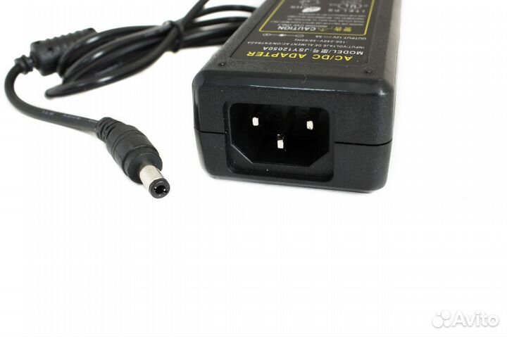 Блок питания 12V 5A (12В 5А) 5.5*2.1-2.5 мм