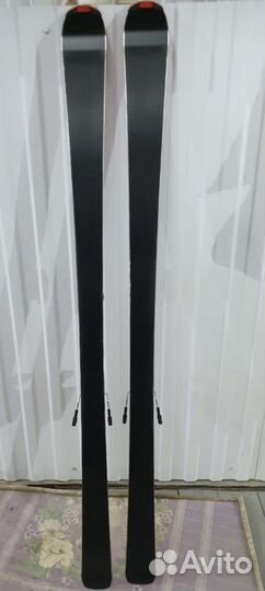 Горные лыжи и чехол, ботинки чехол, палки