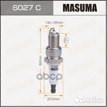 Свеча зажигания masuma nickel BPR5EY(2828) S027C