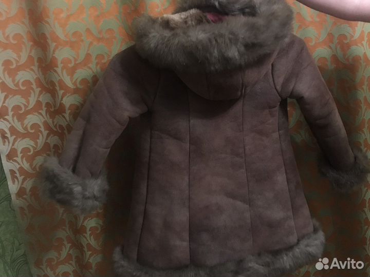 Дубленка для девочки