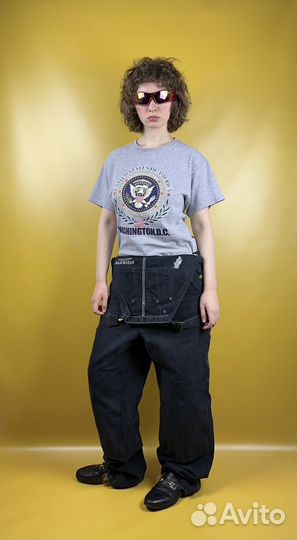 Vintage t-shirt grey Delta M