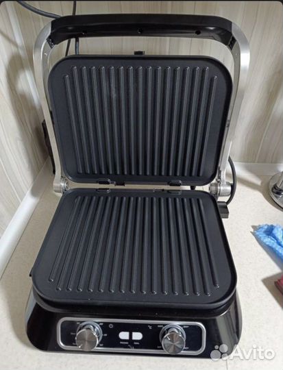 Гриль Kitfort KT-1652 серебристый