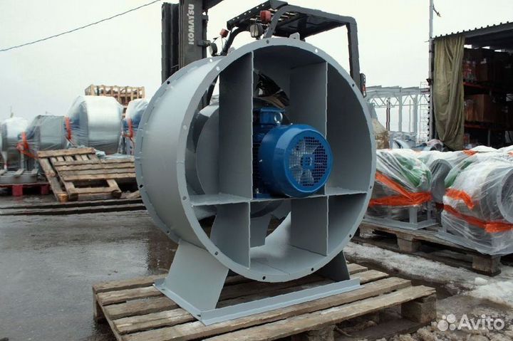 Вентилятор осевой во 14-320 низкого давления