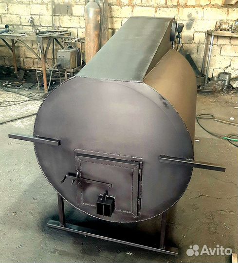 Печь пушка длительного горения