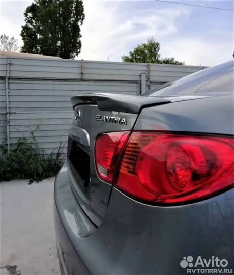 Лип-Спойлер Zest Style для Hyundai Elantra 4 (HD)