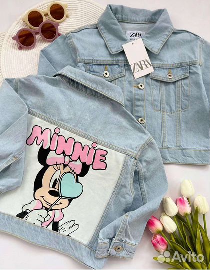 Джинсовая куртка Zara новая