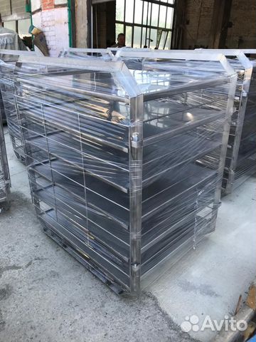 Стеллаж металлический (нерж)