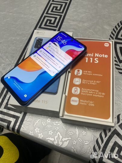 Xiaomi Redmi Note 11S, 6/128 ГБ