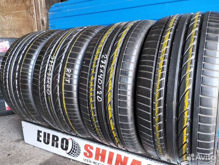 Bridgestone Dueler H/P Sport RFT 275/40 R20 и 315/35 R20 106Y